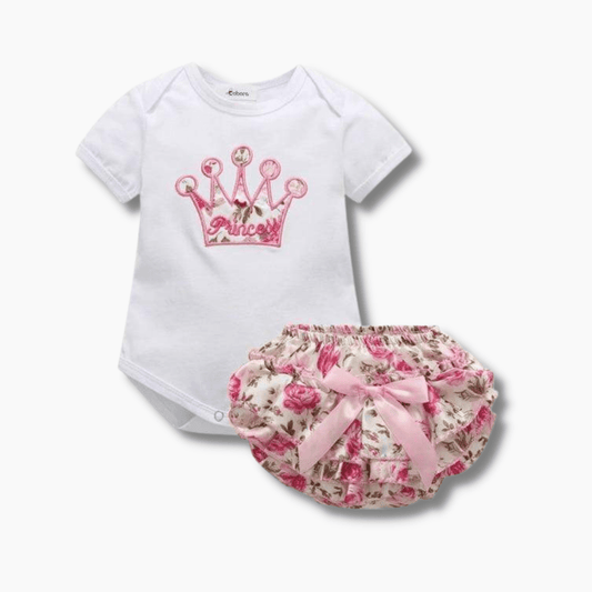 Crown Summer Romper With Shorts
