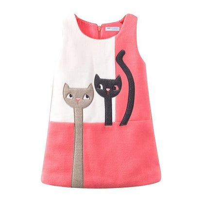 Cute Cats A-Lined Dress