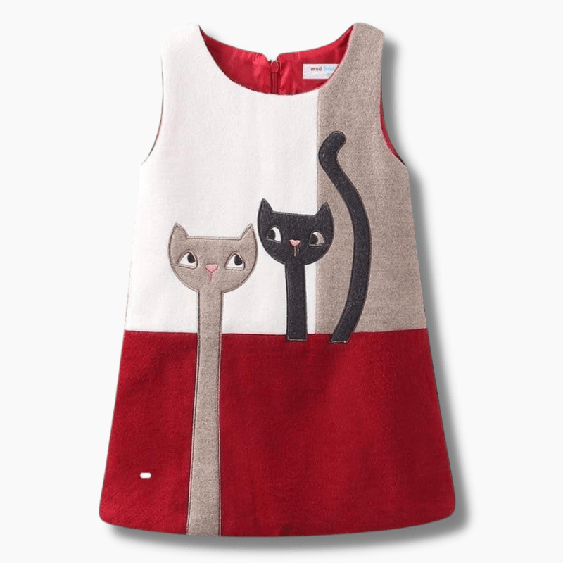 Cute Cats A-Lined Dress