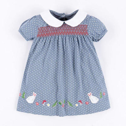 Embroidery Floral Dress