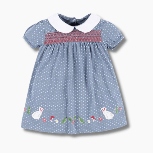Embroidery Floral Dress