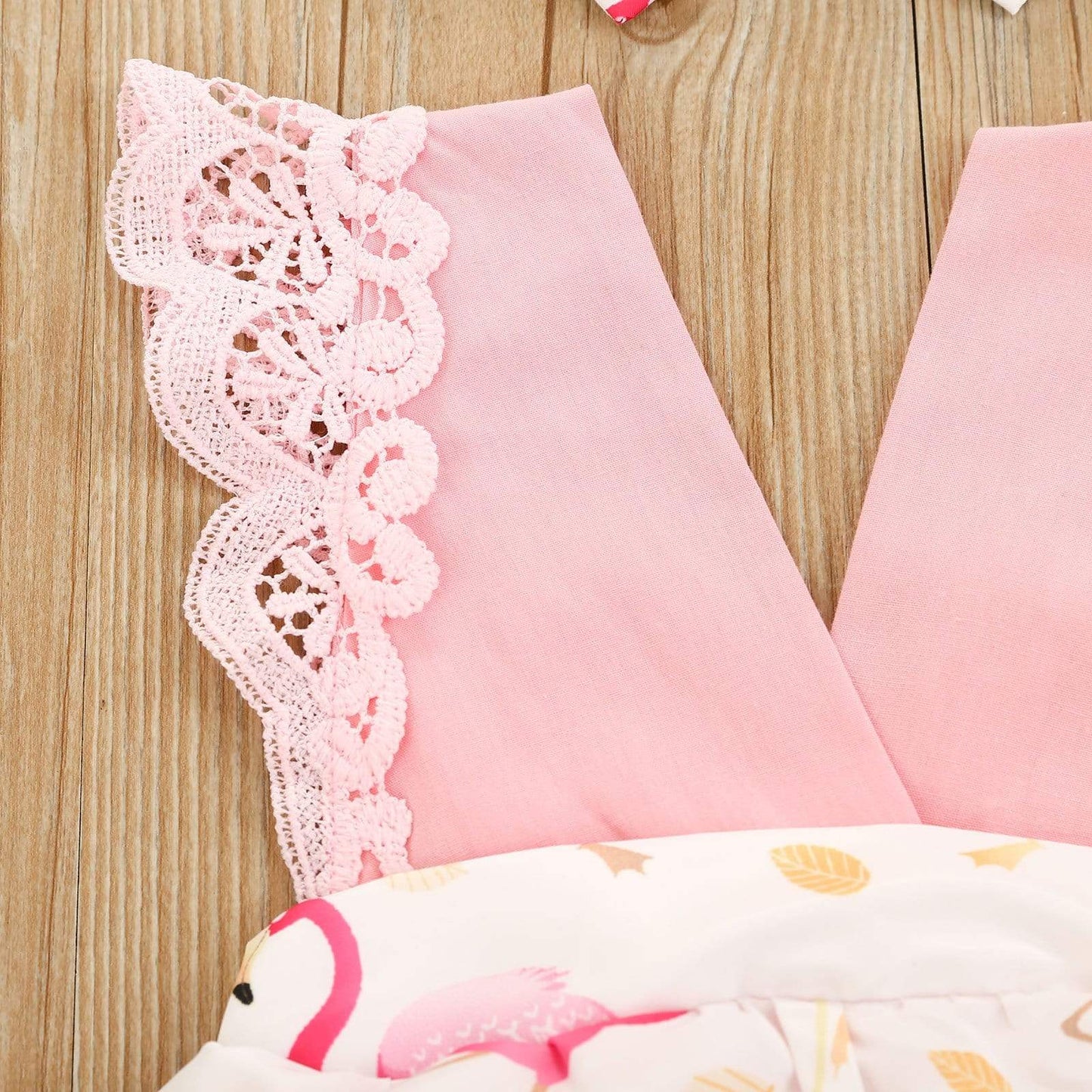 Flamingo Printed Romper