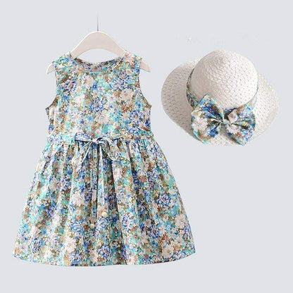 Floral Girl Sleeveless Dress