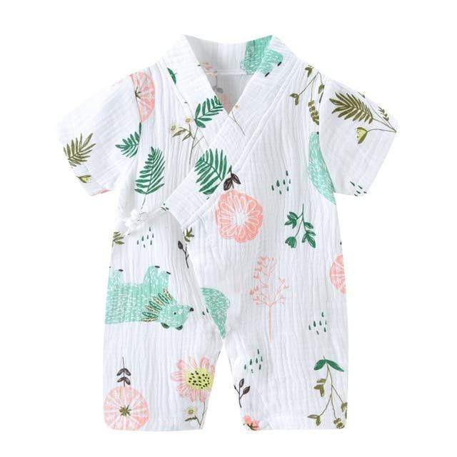 Floral Kimono Rompers