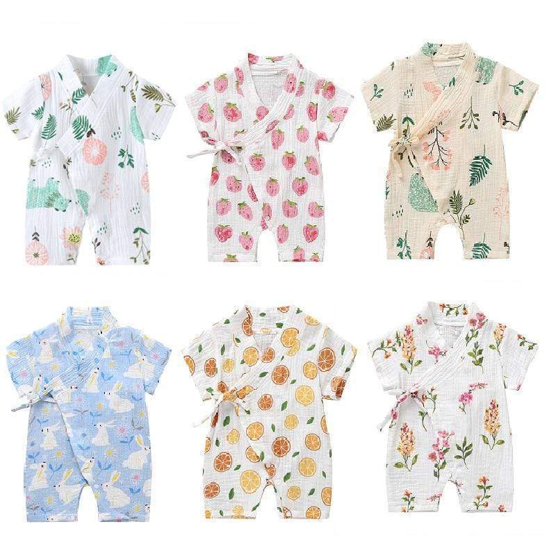 Floral Kimono Rompers