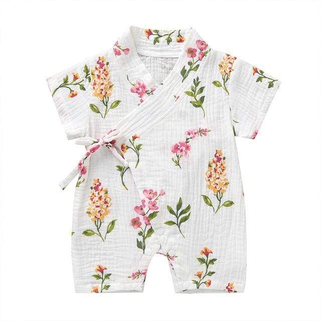 Floral Kimono Rompers