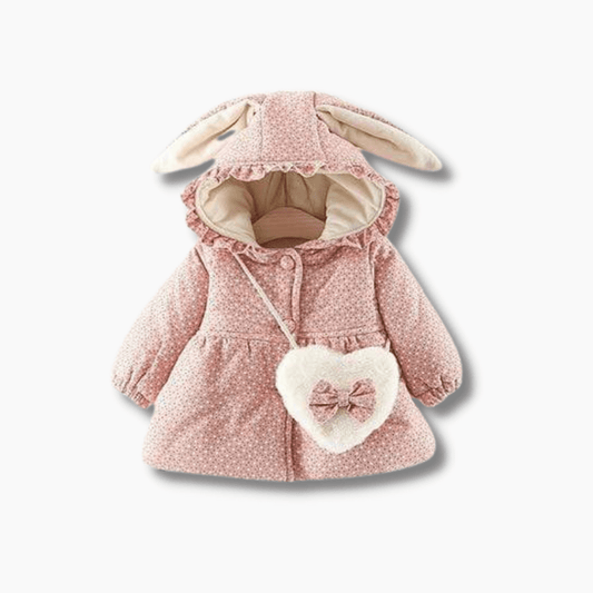 Floral Rabbit Ears Hoodie