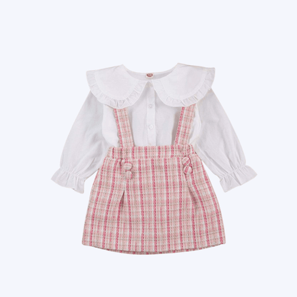 Girl Peter Pan Collar Outfit
