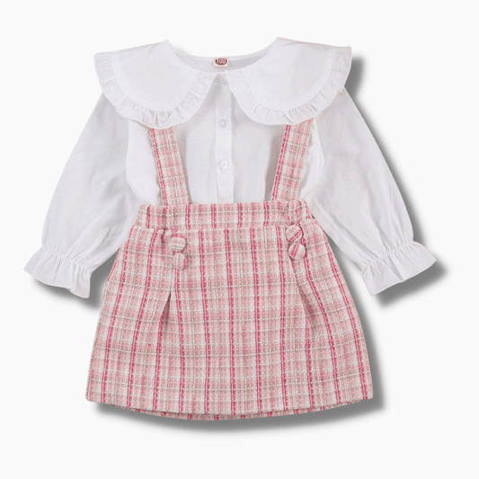 Girl Peter Pan Collar Outfit