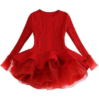 Girl Tutu Lace Dress