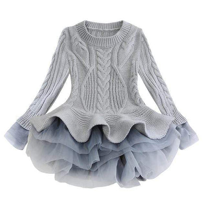 Girl Tutu Lace Dress
