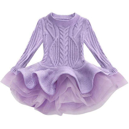 Girl Tutu Lace Dress