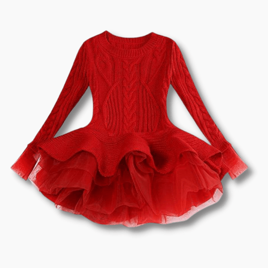 Girl Tutu Lace Dress