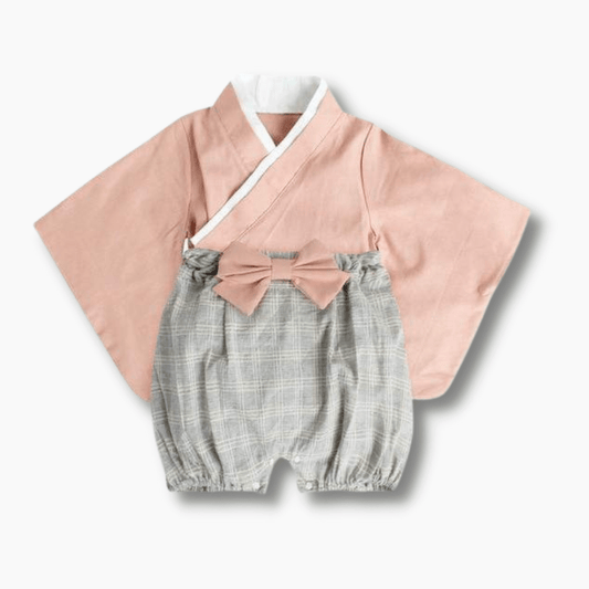 Kimono Style Baby Romper