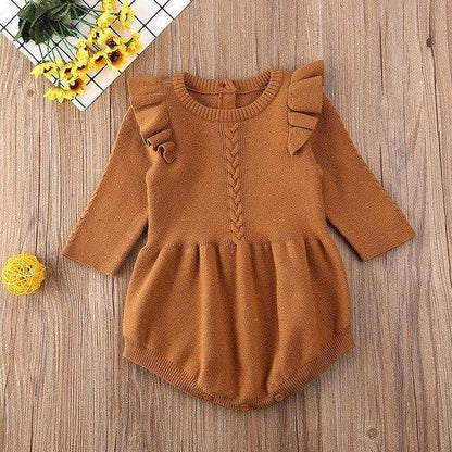 Knitted Baby Rompers