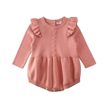 Knitted Baby Rompers