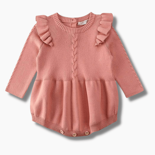 Knitted Baby Rompers