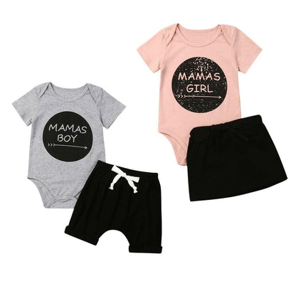 Mamas Boy Girl/Boy Romper Outfit