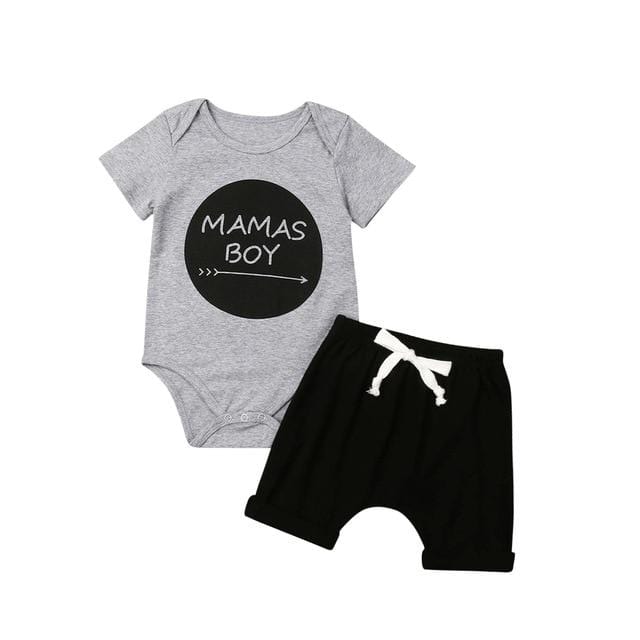 Mamas Boy Girl/Boy Romper Outfit