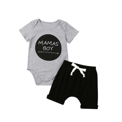 Mamas Boy Girl/Boy Romper Outfit