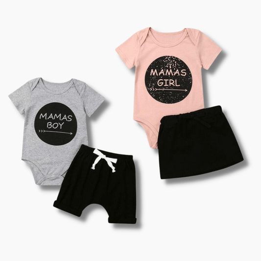 Mamas Boy Girl/Boy Romper Outfit