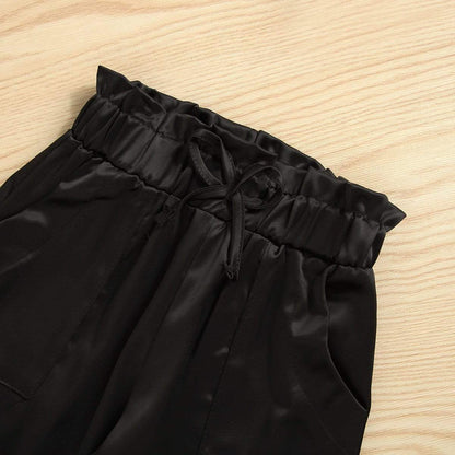 One Shoulder Top and Pants Set