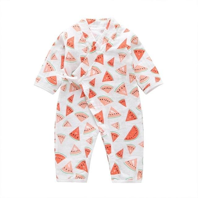 Printed Kimono Jumpsuit