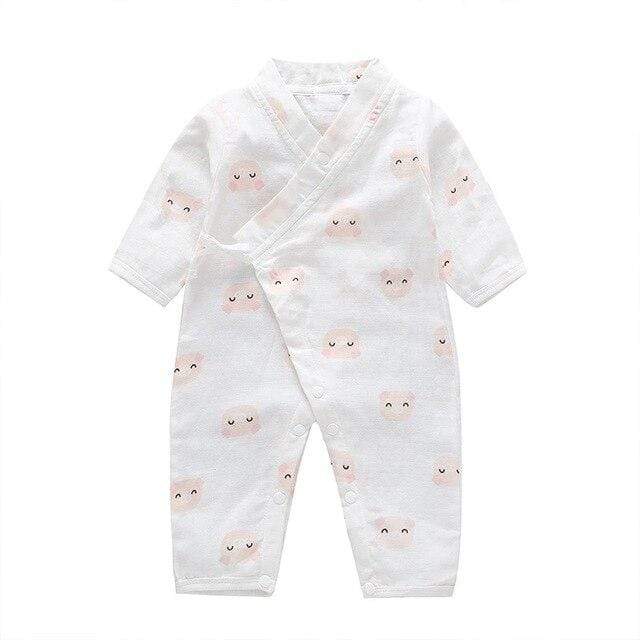 Printed Kimono Jumpsuit