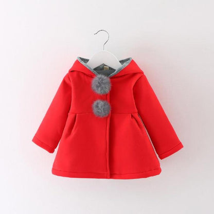 Rabbit Long Ears Hooded Coat