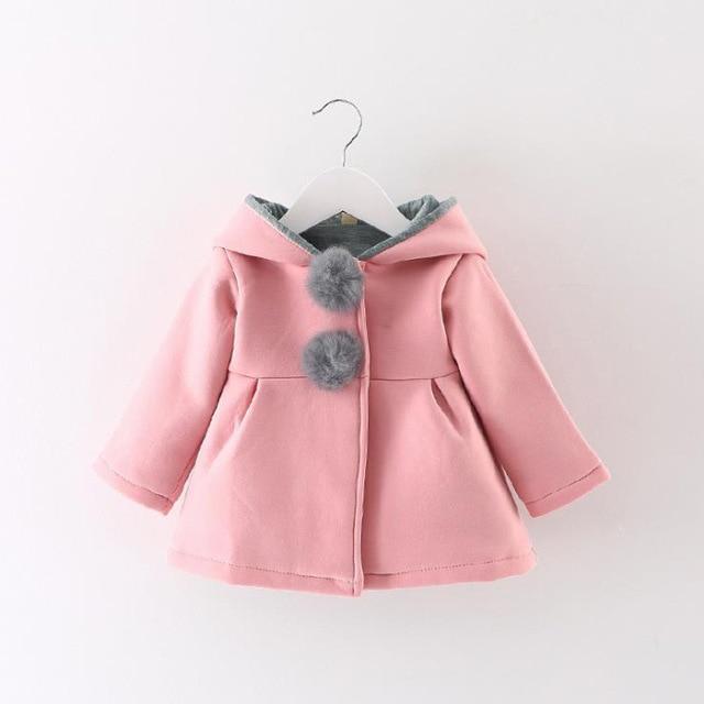 Rabbit Long Ears Hooded Coat