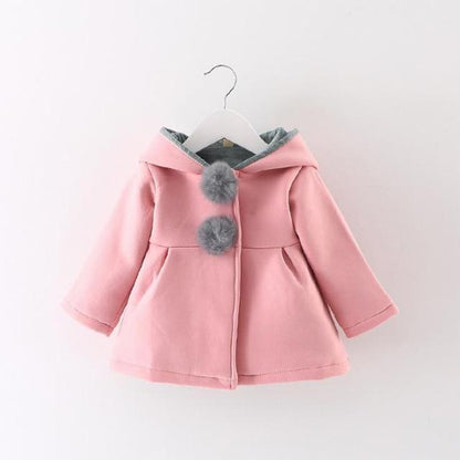 Rabbit Long Ears Hooded Coat