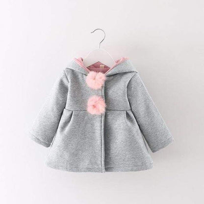 Rabbit Long Ears Hooded Coat