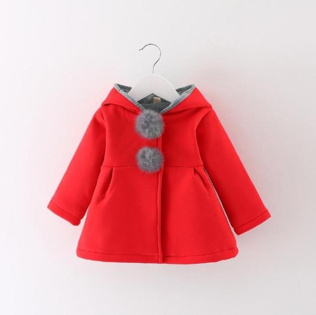 Rabbit Long Ears Hooded Coat
