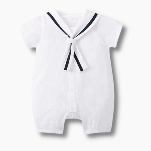 Sailor Collar Romper