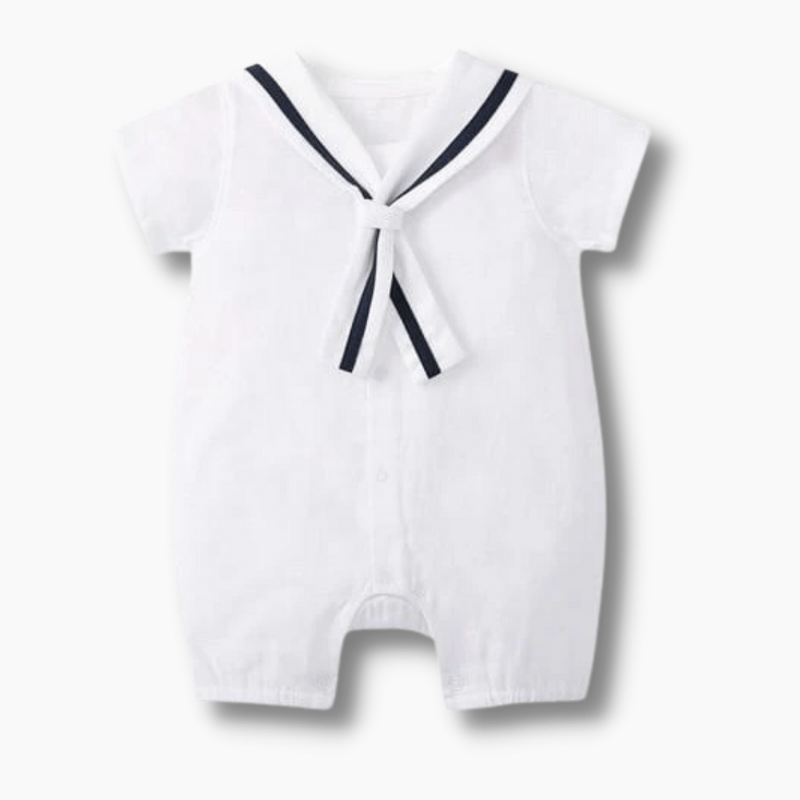 Sailor Collar Romper