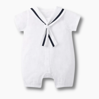 Sailor Collar Romper
