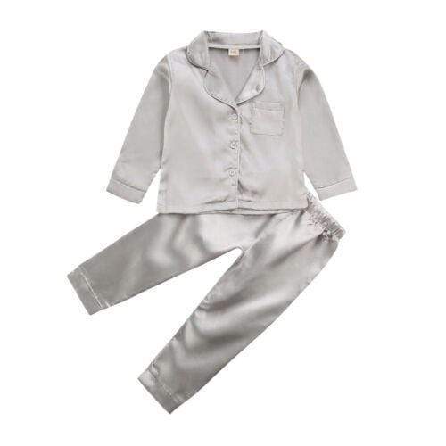 Silk Satin Kid Pajamas