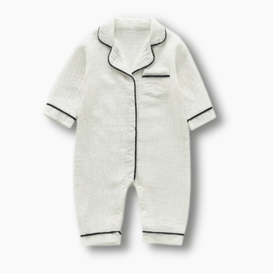 Solid Kids Pajamas Romper