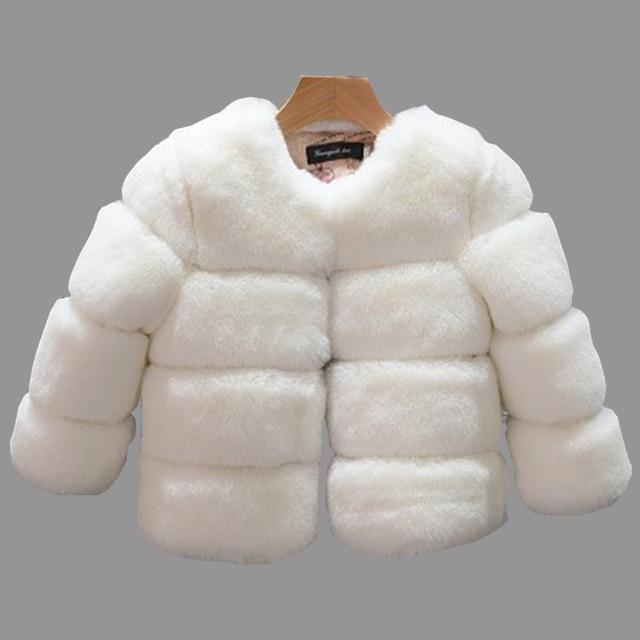 Stylish Faux Fur Coat