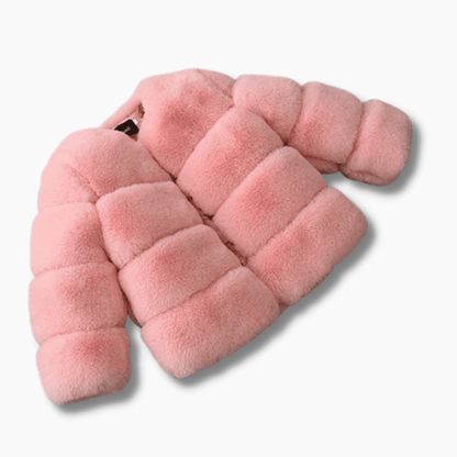 Stylish Faux Fur Coat