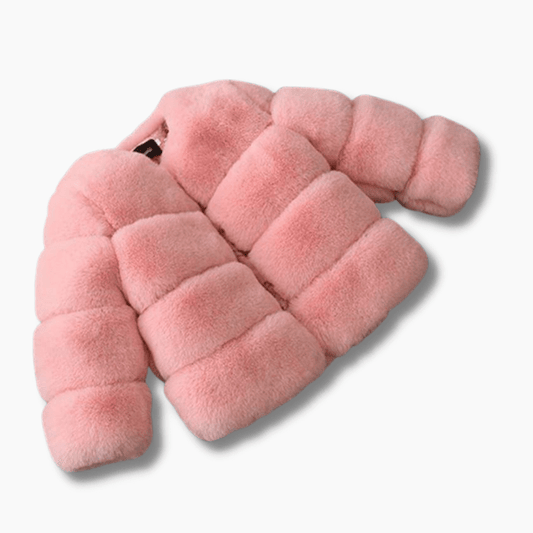 Stylish Faux Fur Coat
