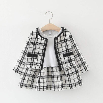 Toddler Girl Plaid 2 Piece Set