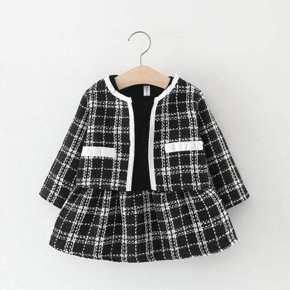 Toddler Girl Plaid 2 Piece Set