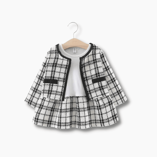 Toddler Girl Plaid 2 Piece Set