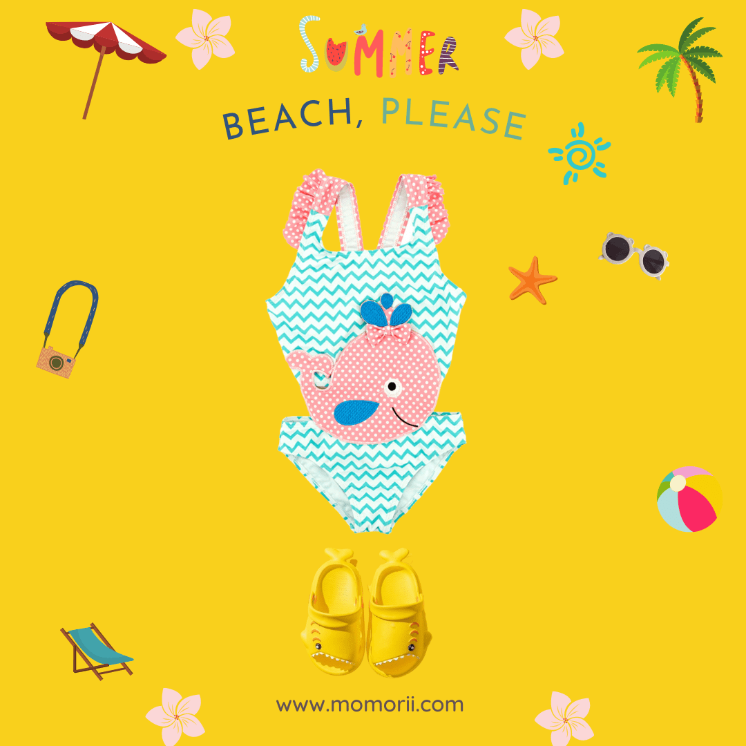 Toddler Patterned Swimsuit
