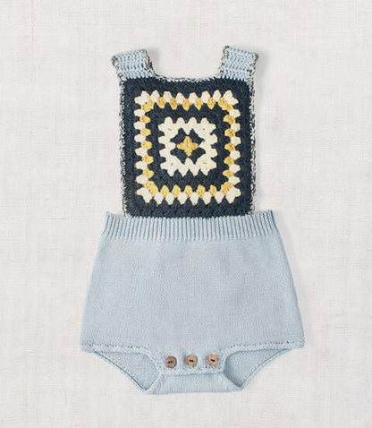 Vintage Style Knitted Romper